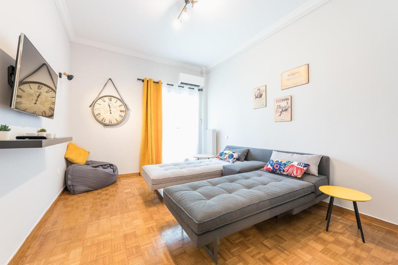 Gorgeous & Modern At Ampelokipi Metro Station By Greece Apartments Athen Exterior foto